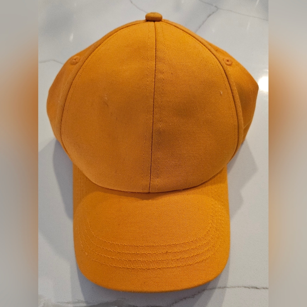 H/M Golden Adjustable Baseball Cap